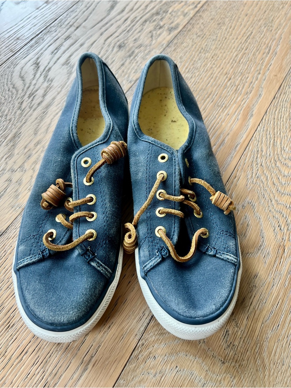 Women’s Sperry Top Sider Navy Crest Wave Sneaker Boat Shoe Slip on